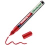 Lakkmarker, 1-2 mm, EDDING 51, piros