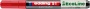 Lakkmarker, 1-2 mm, EDDING '51', piros