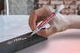 Alkoholos marker, 1-3 mm, kúpos, ipari, EDDING 8046, fehér