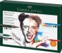 Készlet akvarell technikához, FABER-CASTELL 'Discovery Set Albrecht Dürer', 12 db-os szett