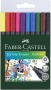 Tűfilc készlet, 0,4 mm, FABER-CASTELL 'Grip', 10 különböző szín