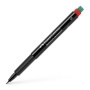 Alkoholos marker, OHP, 0,4 mm, FABER-CASTELL Multimark 1523, piros
