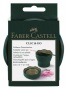 Ecsettál, műanyag, FABER-CASTELL Click&Go, zöld