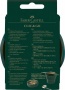 Ecsettál, műanyag, FABER-CASTELL Click&Go, zöld