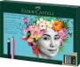 Színes- és grafitceruza készlet, FABER-CASTELL 'Polychromos & Pitt Graphite Matt' , 23 db-os szett
