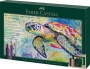 Akvarell ceruza készlet, ecsettel, FABER-CASTELL 'Albrecht Dürer & Pitt Artist Pen', 46 db-os szett