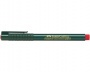 Tűfilc, 0,4 mm, FABER-CASTELL Finepen 1511, piros