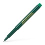 Tűfilc, 0,4 mm, FABER-CASTELL Finepen 1511, zöld