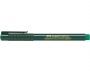 Tűfilc, 0,4 mm, FABER-CASTELL Finepen 1511, zöld
