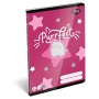 Füzet, tűzött, A5, kockás, 32 lap, LIZZYSULI, 'Kit tok Stars Purrfect', '27-32'