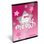 Füzet, tűzött, A5, szótár, 32 lap, LIZZYSULI, 'Kit tok Stars Purrfect', '31-32'