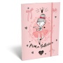 Gumis mappa, karton, A4, LIZZYSULI, 'Tiny Dancer, Lovely Ballerina'