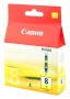 CLI-8Y Tintapatron Pixma iP3500, 4200, 4300 nyomtatókhoz, CANON, sárga, 13ml