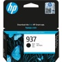 4S6W5NE Tintapatron,  Officejet Pro 9120e, 9130e nyomtatókhoz, HP 937, fekete, 1250 oldal