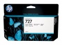 B3P23A Tintapatron DesignJet T1500, T2500, T920, T930 nyomtatókhoz, HP 727, fotó fekete, 130 ml