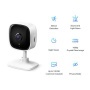 Biztonsági kamera, Wi-Fi vezeték nélküli, beltéri, éjjellátó, TP-LINK Tapo C110