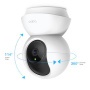 Biztonsági kamera, Wi-Fi vezeték nélküli, beltéri, éjjellátó, TP-LINK Tapo C200