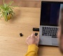 Kártyaolvasó, SD + MicroSD kártyához, USB 3.2 gen1, TRUST Nanga, fekete