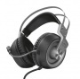 Fejhallgató, mikrofonnal, gaming, TRUST 'GXT430 Ironn', fekete