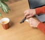 USB elosztó-HUB, 4 port, USB 2.0, TRUST Halyx, ezüst