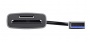 Kártyaolvasó, SD + MicroSD kártyához, USB 3.2 gen1, TRUST Dalyx, ezüst