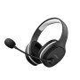 Fejhallgató, vezeték nélküli, mikrofonnal, gaming, TRUST GXT391 Thian, fekete-fehér