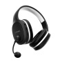Fejhallgató, vezeték nélküli, mikrofonnal, gaming, TRUST GXT391 Thian, fekete-fehér