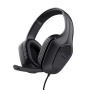 Fejhallgató, mikrofonnal, gaming, TRUST 'GXT415 Zirox', fekete