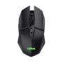 Egér, vezeték nélküli, optikai, gaming, LED, TRUST GXT110 Felox, fekete