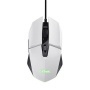 Egér, vezetékes, optikai, gaming, LED, TRUST GXT109W Felox, fehér