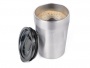 Termoszbögre, 300 ml, rozsdamentes acél, TROIKA Cup-uccino, ezüst