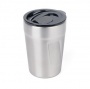 Termoszbögre, 300 ml, rozsdamentes acél, TROIKA 'Cup-uccino', ezüst