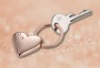 Kulcstartó, SWAROVSKI® kristályokkal, TROIKA, Girls Best Friend Rosy Shiny
