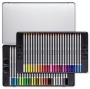Akvarell ceruza készlet, hatszögletű, fém doboz, STAEDTLER Karat® aquarell 125, 48 különböző szín
