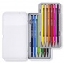 Akvarell ceruza készlet, hatszögletű, fémdobozos, STAEDTLER® 146 10G, 12 különböző szín