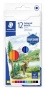 Színes ceruza készlet, hatszögletű, STAEDTLER '146C', 12 különböző szín