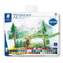 Színes ceruza készlet, hatszögletű, fémdobozos, STAEDTLER '146 C', 72 különböző szín