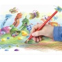 Színes ceruza készlet, háromszögletű, fémdobozos, STAEDTLER Ergo Soft 157, 36 különböző szín