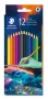 Színes ceruza készlet, hatszögletű, STAEDTLER '175 C', Multiverzum 1, 12 különböző szín