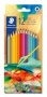 Színes ceruza készlet, hatszögletű, STAEDTLER '175 C', Multiverzum 2, 12 különböző szín
