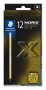 Grafitceruza, HB, STAEDTLER 'Norix® 181', sárga