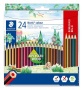 Színes ceruza készlet, hatszögletű, STAEDTLER 'Noris Colour 185', 20+4 különböző szín