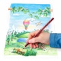 Színes ceruza készlet, hatszögletű, STAEDTLER Noris Colour 185, 24 különböző szín