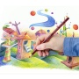 Színes ceruza készlet, hatszögletű, STAEDTLER Noris Colour 185, 36 különböző szín