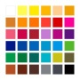 Színes ceruza készlet, háromszögletű, STAEDTLER Noris Colour 187, 36 különböző szín