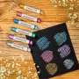 Olajpasztell kréta, STAEDTLER® 2420 M, 6 különböző metál szín