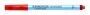 Alkoholmentes marker, OHP, 0,6 mm, STAEDTLER Lumocolor® 305 F, piros