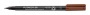 Alkoholos marker, OHP, 0,4 mm, STAEDTLER Lumocolor® 313 S, barna