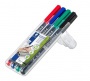 Alkoholos marker készlet, OHP, 0,4 mm, STAEDTLER Lumocolor® 313 S, 4 különböző szín