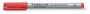 Alkoholmentes marker, OHP, 1 mm, STAEDTLER 'Lumocolor® 315 M', piros